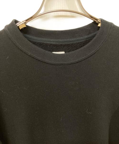yenwork（エンワーク）yenwork (エンワーク) クルーネックスウェット ブラック サイズ:SIZE Mの古着・服飾アイテム