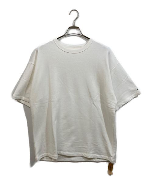 yenwork（エンワーク）yenwork (エンワーク) クルーネックスウェット ホワイト サイズ:	SIZE XLの古着・服飾アイテム