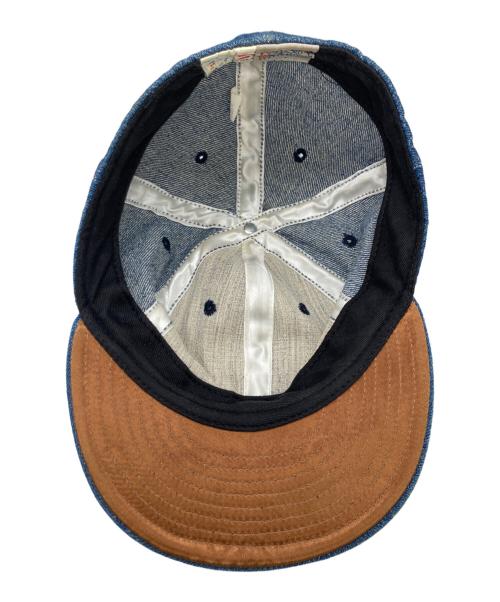 EBBETS FIELD FLANNELS（エベッツフィールドフランネルズ）EBBETS FIELD FLANNELS (エベッツフィールドフランネルズ) キャップ インディゴ サイズ:SIZE 7 1/2の古着・服飾アイテム