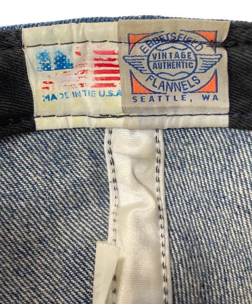EBBETS FIELD FLANNELS（エベッツフィールドフランネルズ）EBBETS FIELD FLANNELS (エベッツフィールドフランネルズ) キャップ インディゴ サイズ:SIZE 7 1/2の古着・服飾アイテム