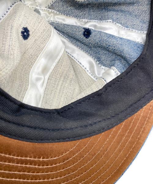 EBBETS FIELD FLANNELS（エベッツフィールドフランネルズ）EBBETS FIELD FLANNELS (エベッツフィールドフランネルズ) キャップ インディゴ サイズ:SIZE 7 1/2の古着・服飾アイテム