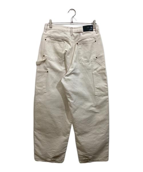 UNDERMYCAR（アンダーマイカー）Undermycar (アンダーマイカー) ダブルニーペインターパンツ ベージュ サイズ:SIZE 0の古着・服飾アイテム