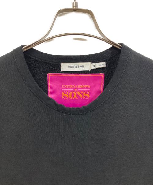nonnative（ノンネイティブ）nonnative (ノンネイティブ) UNITED ARROWS & SONS (ユナイテッドアローズ アンド サンズ) ノースリーブカットソー ブラック サイズ:SIZE 3の古着・服飾アイテム