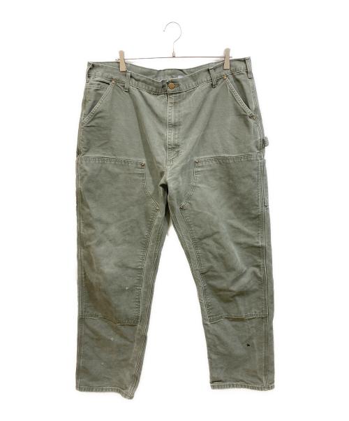 CarHartt（カーハート）CarHartt (カーハート) ダブルニーペインターパンツ カーキ サイズ:W42×L34の古着・服飾アイテム