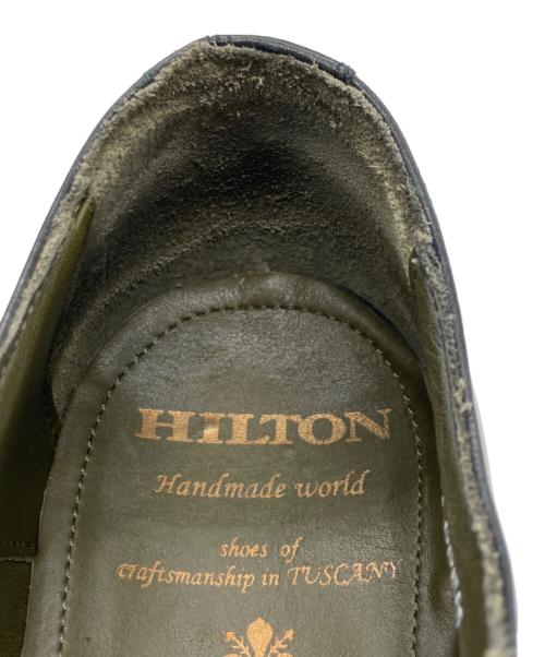 Hilton（ヒルトン）Hilton (ヒルトン) ストレートチップドレスシューズ ブラック サイズ:SIZE 42の古着・服飾アイテム