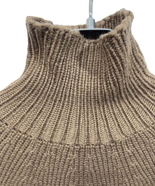 COMOLI（コモリ）COMOLI (コモリ) ハンドタートルネックニット ブラウン サイズ:SIZE 2の古着・服飾アイテム