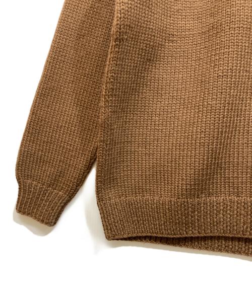COMOLI（コモリ）COMOLI (コモリ) ハンドタートルネックニット ブラウン サイズ:SIZE 2の古着・服飾アイテム