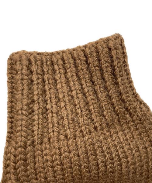 COMOLI（コモリ）COMOLI (コモリ) ハンドタートルネックニット ブラウン サイズ:SIZE 2の古着・服飾アイテム