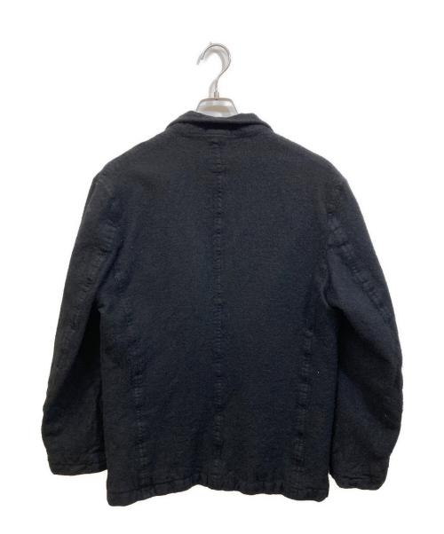 COMME des GARCONS HOMME（コムデギャルソン オム）COMME des GARCONS HOMME (コムデギャルソン オム) 縮絨3Bウールテーラードジャケット ブラック サイズ:SIZE Sの古着・服飾アイテム