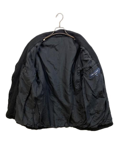 COMME des GARCONS HOMME（コムデギャルソン オム）COMME des GARCONS HOMME (コムデギャルソン オム) 縮絨3Bウールテーラードジャケット ブラック サイズ:SIZE Sの古着・服飾アイテム