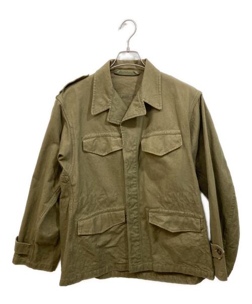 フランス軍M47フィールドジャケット（フランスグンM47フィールドジャケット）フランス軍M47フィールドジャケット (フランスグンM47フィールドジャケット) M47フィールドジャケット カーキ サイズ:実寸をご確認くださいの古着・服飾アイテム