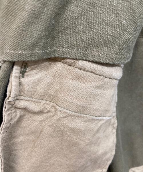 フランス軍M47フィールドジャケット（フランスグンM47フィールドジャケット）フランス軍M47フィールドジャケット (フランスグンM47フィールドジャケット) M47フィールドジャケット カーキ サイズ:実寸をご確認くださいの古着・服飾アイテム