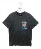 stussyステューシー）の古着「Herby's Dyed Tee」｜ブラック