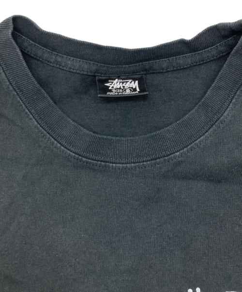 stussy（ステューシー）stussy (ステューシー) Herby's Dyed Tee ブラック サイズ:Sの古着・服飾アイテム