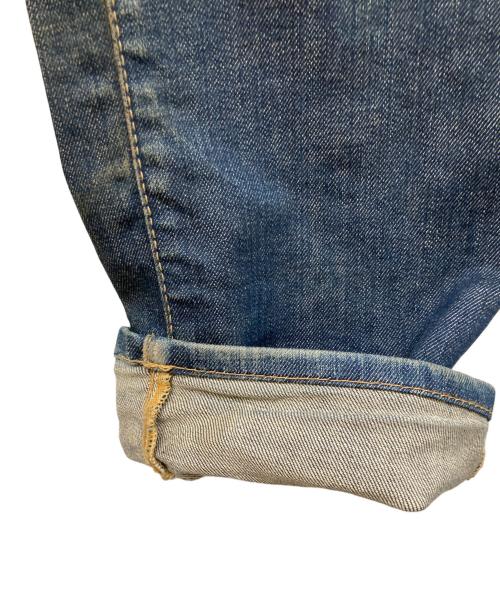 DSQUARED2（ディースクエアード）DSQUARED2 (ディースクエアード) ストレートデニムパンツ インディゴ サイズ:SIZE 46の古着・服飾アイテム