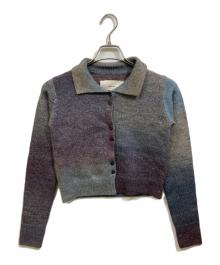 TODAYFUL（トゥデイフル）の古着「Gradation Knit Shirts」｜パープル