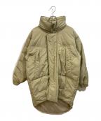 TODAYFULトゥデイフル）の古着「Monster Down Coat」｜ベージュ