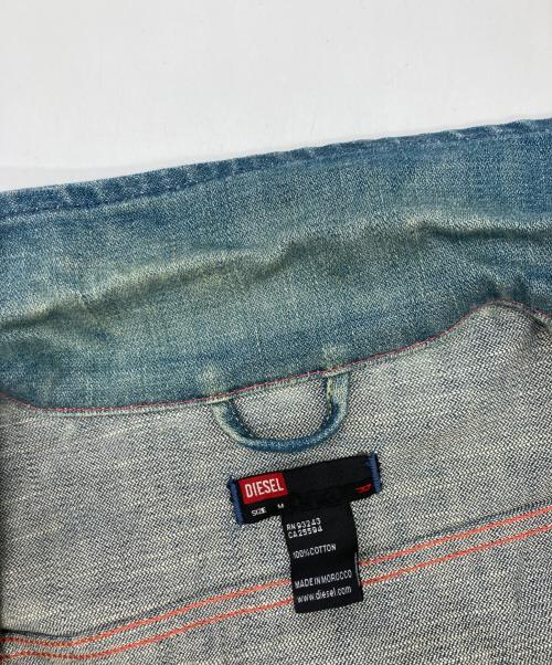 DIESEL（ディーゼル）DIESEL (ディーゼル) デニムジャケット インディゴ サイズ:Mの古着・服飾アイテム