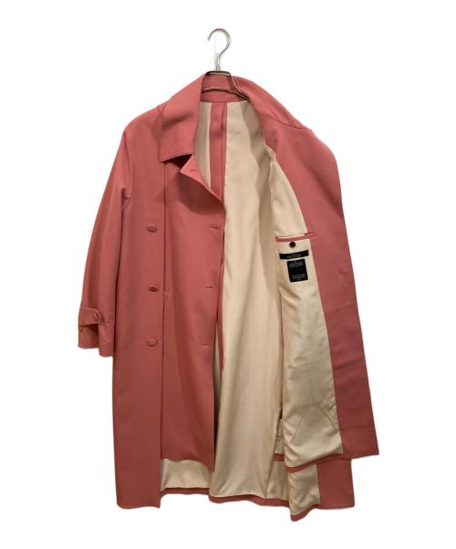 ROKH（ロク）ROKH (ロク) layered double breasted long coat ピンク サイズ:Sの古着・服飾アイテム