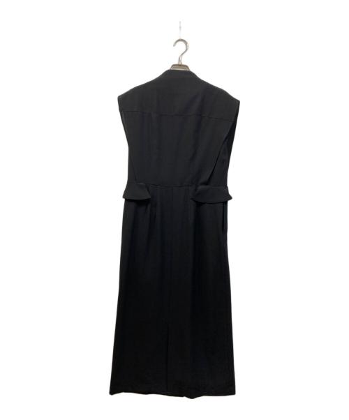 AKIRA NAKA（アキラナカ）AKIRA NAKA (アキラナカ) Natalia tuck panel dress ブラック サイズ:SIZE 2の古着・服飾アイテム