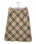 BURBERRY LONDON (バーバリーロンドン) ノバチェックスカート ベージュ サイズ:40：5000円