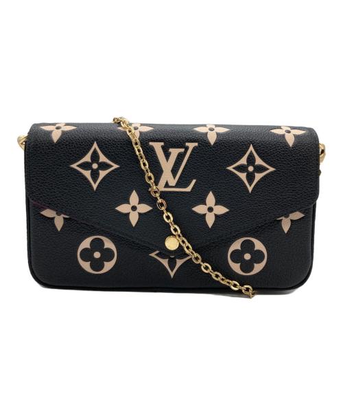 LOUIS VUITTON（ルイ ヴィトン）LOUIS VUITTON (ルイ ヴィトン) ポシェット・フェリシー ブラックの古着・服飾アイテム