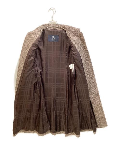 BURBERRY LONDON（バーバリーロンドン）BURBERRY LONDON (バーバリーロンドン) ステンカラーコート ブラウン サイズ:SIZE 9の古着・服飾アイテム