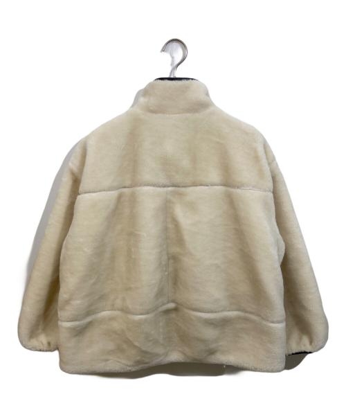 SHIPS（シップス）SHIPS (シップス) 高密度 ブライト ボア スタンドコート アイボリー サイズ:実寸をご確認くださいの古着・服飾アイテム