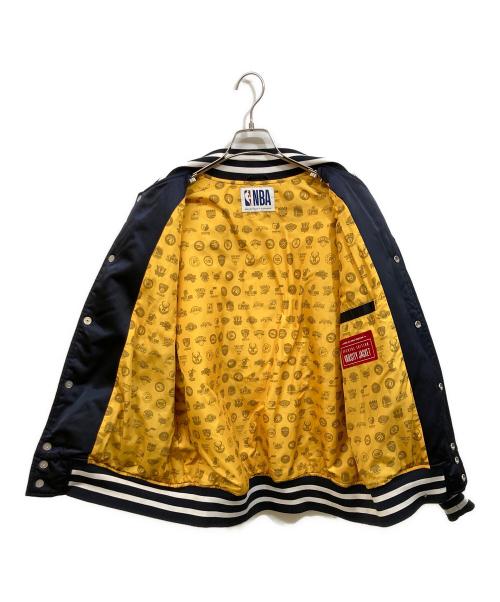 NBA（エヌビーエー）NBA (エヌビーエー) VARSITY JACKET ネイビー サイズ:SIZE Mの古着・服飾アイテム