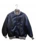 NBA（エヌビーエー）の古着「VARSITY JACKET」｜ネイビー