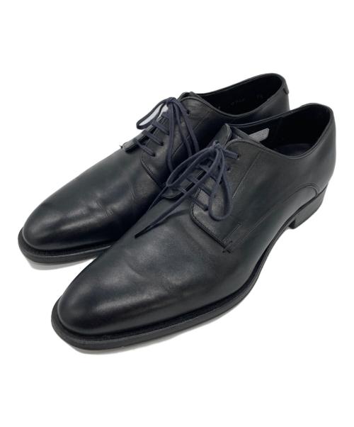 SHETLAND FOX（シェットランドフォックス）SHETLAND FOX (シェットランドフォックス) 外羽根レザーシューズ ブラック サイズ:SIZE 7　1/2の古着・服飾アイテム