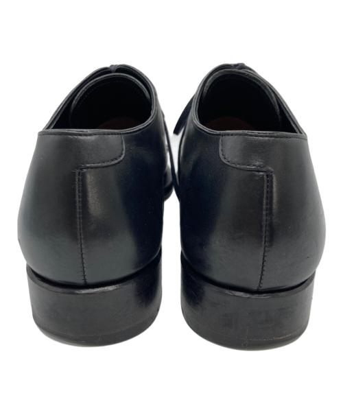 SHETLAND FOX（シェットランドフォックス）SHETLAND FOX (シェットランドフォックス) 外羽根レザーシューズ ブラック サイズ:SIZE 7　1/2の古着・服飾アイテム