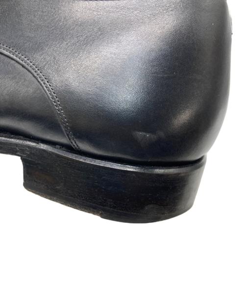 SHETLAND FOX（シェットランドフォックス）SHETLAND FOX (シェットランドフォックス) 外羽根レザーシューズ ブラック サイズ:SIZE 7　1/2の古着・服飾アイテム