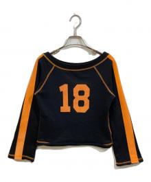 ATOMS（アトモス）の古着「Numbering Sweat Top」｜ブラック