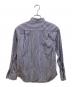 PLAY COMME des GARCONS (プレイコムデギャルソン) ストライプシャツ ブルー サイズ:SIZE M：10000円