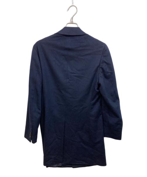 SUITSUPPLY（スーツサプライ）SUITSUPPLY (スーツサプライ) COLOMBO (コロンボ) カシミヤチェスターコート ネイビー サイズ:SIZE 46の古着・服飾アイテム