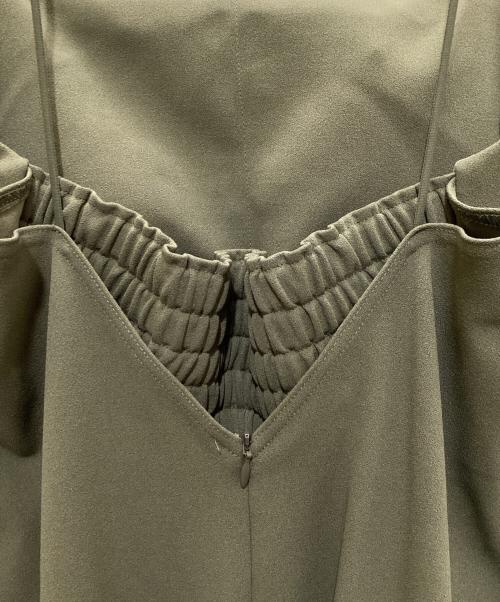 MIESROHE（ミースロエ）MIESROHE (ミースロエ) キャミソールワンピース 黄緑 サイズ:SIZE 0の古着・服飾アイテム