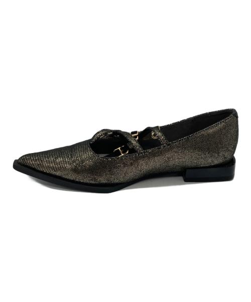 SY UNITED ARROWS（シーユナイテッドアローズ）SY UNITED ARROWS (シーユナイテッドアローズ) ストラップパンプス ブラウン サイズ:SIZE 22.5cmの古着・服飾アイテム