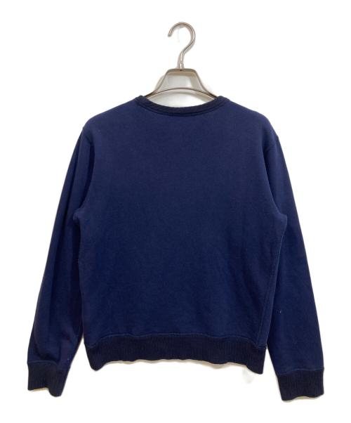 POLO RALPH LAUREN（ポロ・ラルフローレン）POLO RALPH LAUREN (ポロ・ラルフローレン) クルーネックスウェット ネイビー サイズ:Mの古着・服飾アイテム