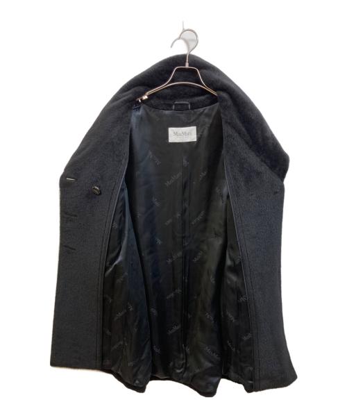 MaxMara（マックスマーラ）MaxMara (マックスマーラ) アルパカウール混コート ブラック サイズ:SIZE 42の古着・服飾アイテム