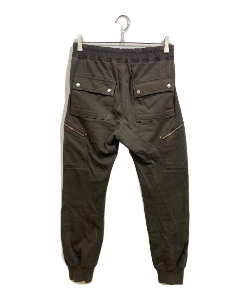 RICK OWENS（リックオウエンス）RICK OWENS (リックオウエンス) カーゴジョグスウェットロングパンツ ブラウン サイズ:48の古着・服飾アイテム