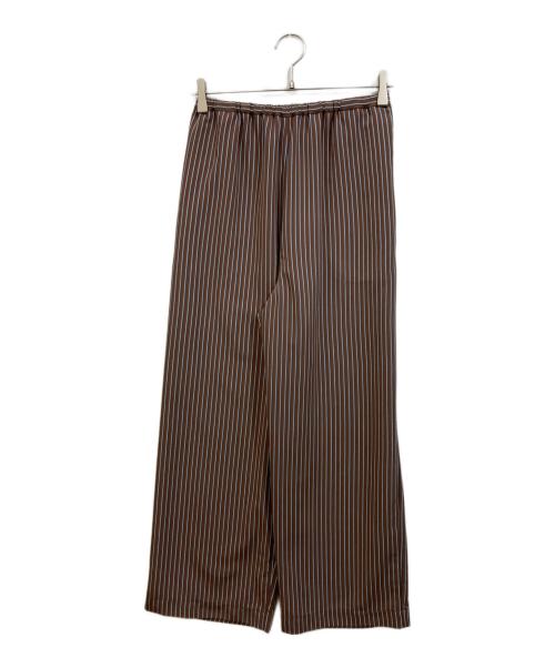 SLOBE IENA（スローブ イエナ）SLOBE IENA (スローブ イエナ) マルチストライプイージーパンツ ベージュ サイズ:SIZE 36の古着・服飾アイテム