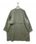 23区 (ニジュウサンク) ライトツイル ノーカラーコート カーキ サイズ:46：9000円