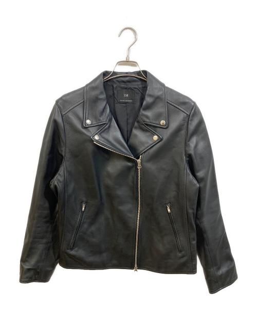 23区（ニジュウサンク）23区 (ニジュウサンク) シープレザーライダースジャケット ブラック サイズ:SIZE 50の古着・服飾アイテム