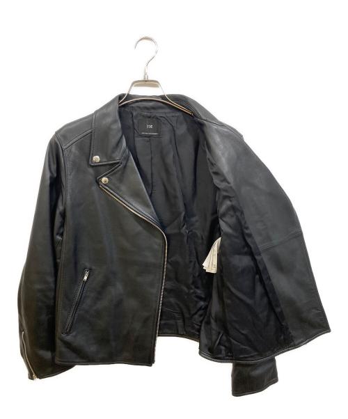 23区（ニジュウサンク）23区 (ニジュウサンク) シープレザーライダースジャケット ブラック サイズ:SIZE 50の古着・服飾アイテム