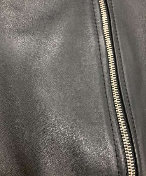 23区（ニジュウサンク）23区 (ニジュウサンク) シープレザーライダースジャケット ブラック サイズ:SIZE 50の古着・服飾アイテム