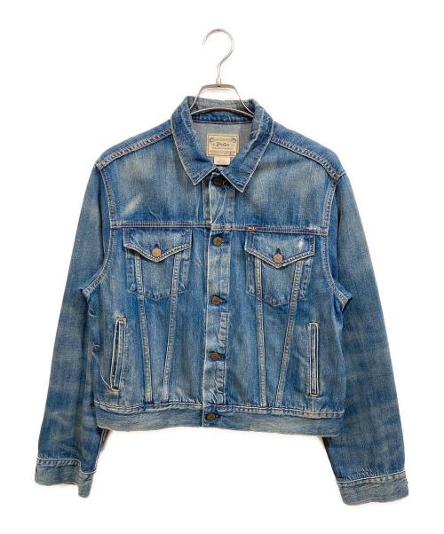 POLO RALPH LAUREN（ポロ・ラルフローレン）POLO RALPH LAUREN (ポロ・ラルフローレン) デニムジャケット インディゴ サイズ:Lの古着・服飾アイテム