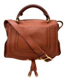 Chloe（クロエ）の古着「2WAYハンドバック」｜ブラウン