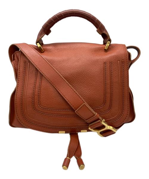 Chloe（クロエ）Chloe (クロエ) 2WAYハンドバック ブラウンの古着・服飾アイテム