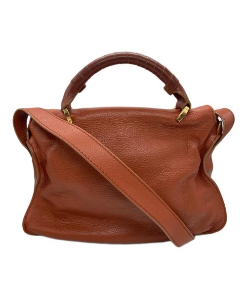 Chloe（クロエ）Chloe (クロエ) 2WAYハンドバック ブラウンの古着・服飾アイテム